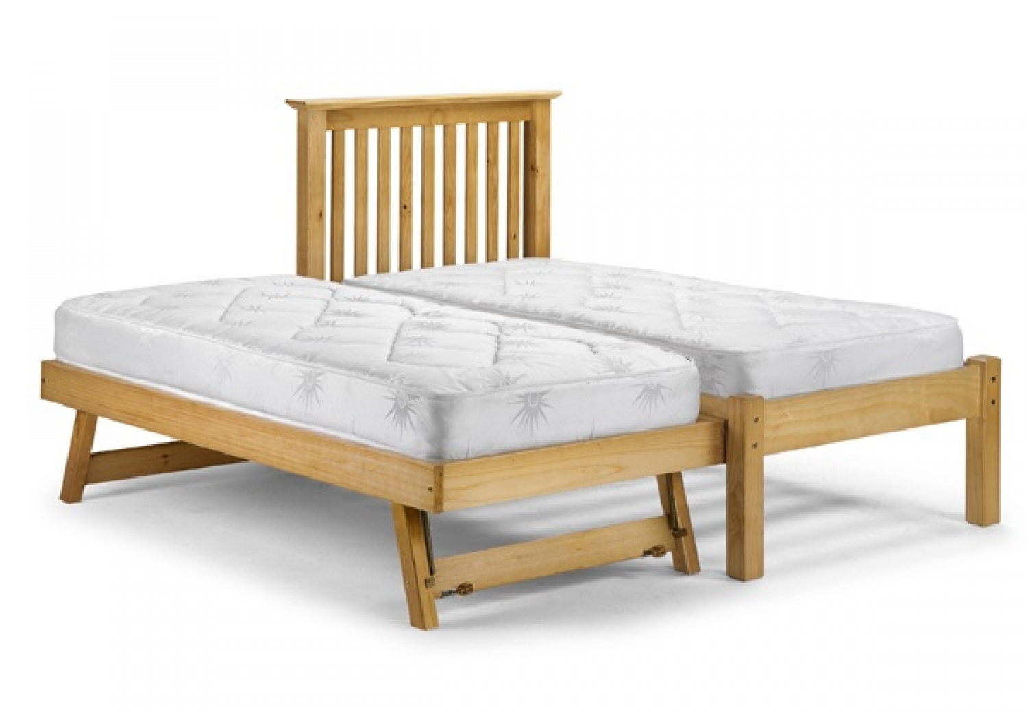 Julian Bowen Barcelona Pine Hideaway Guest Bed Frame Only. Mattresses