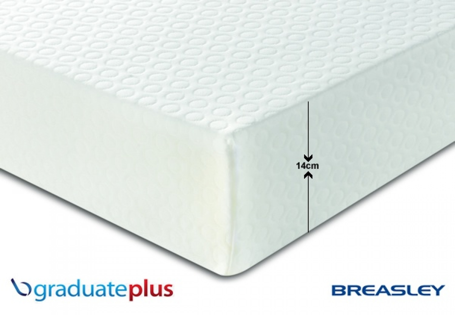 This Breasley Valuepac Graduate Plus High Density Foam mattress only.