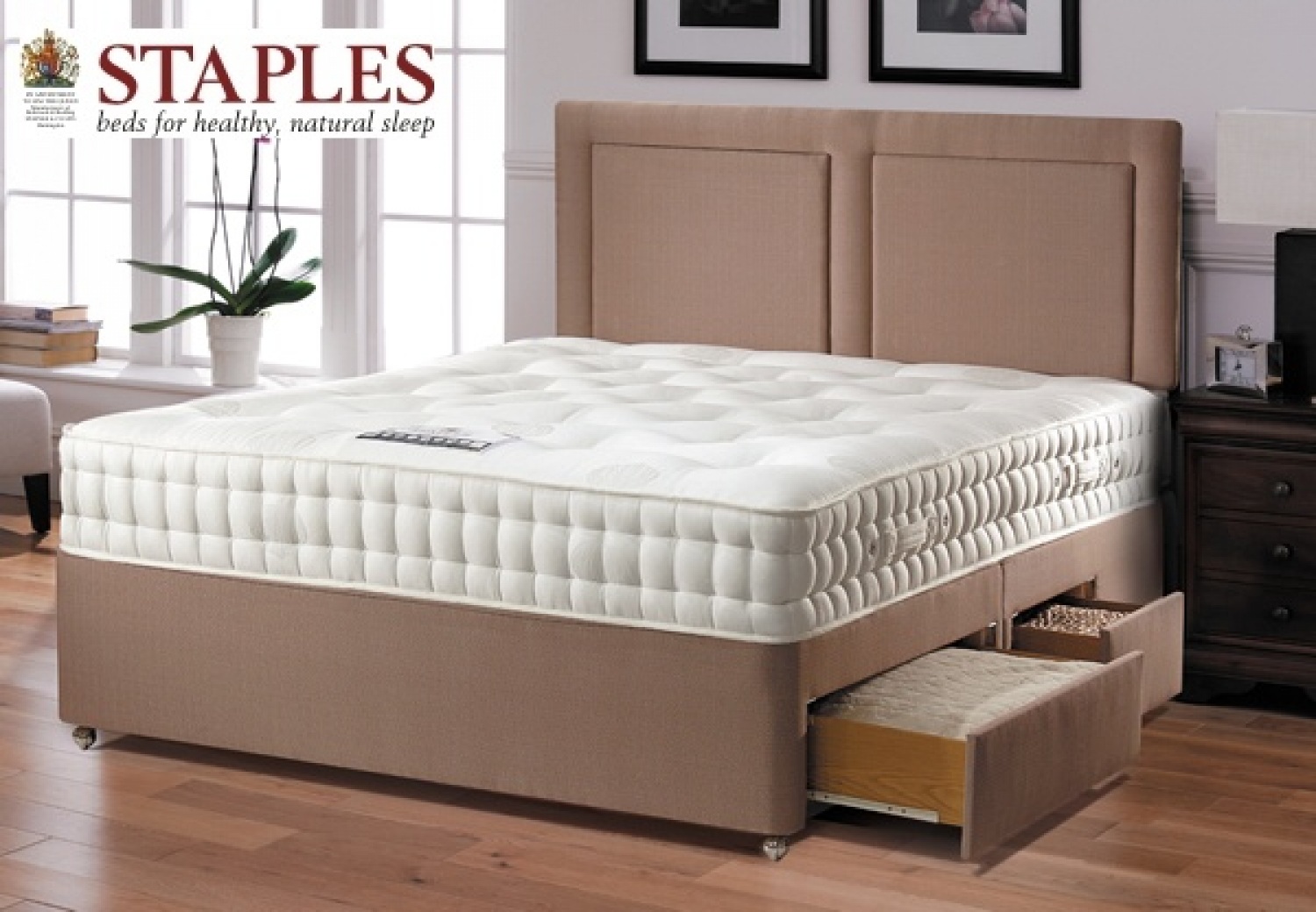 Staples Cordelia 1200 Pocket Spring Mattress, available to buy today