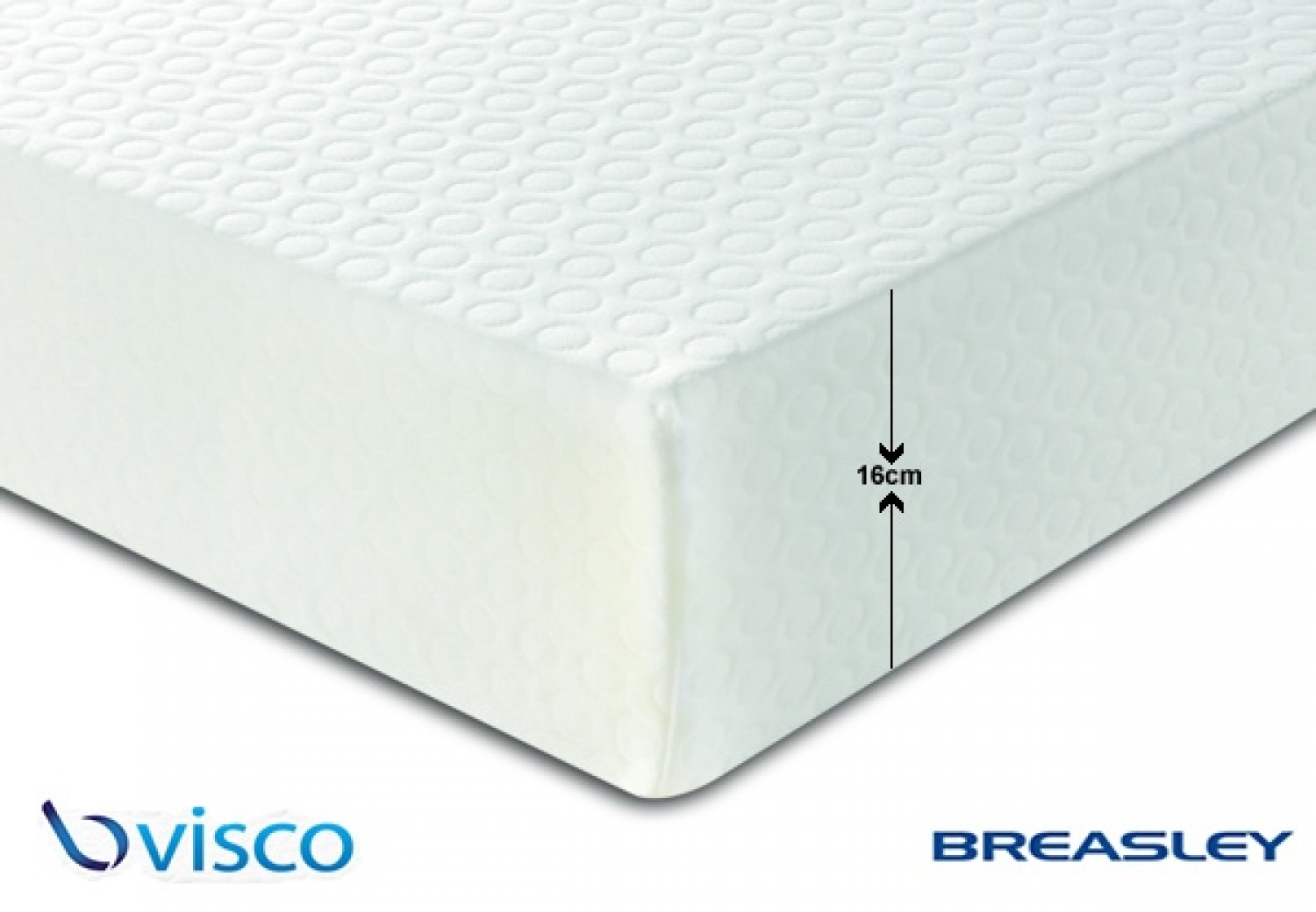 Breasley Valuepac Graduate Visco High Density Foam Mattress only. Hea