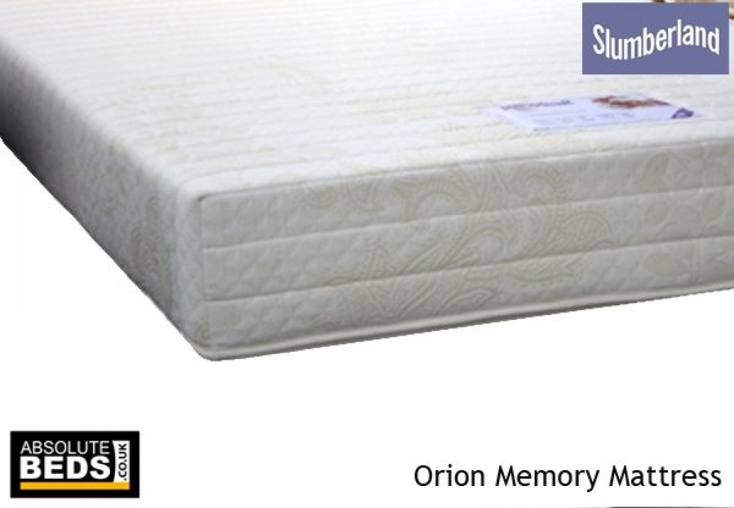 Slumberland Postureflex Purple Seal Memory Mattress Only. Headboard an